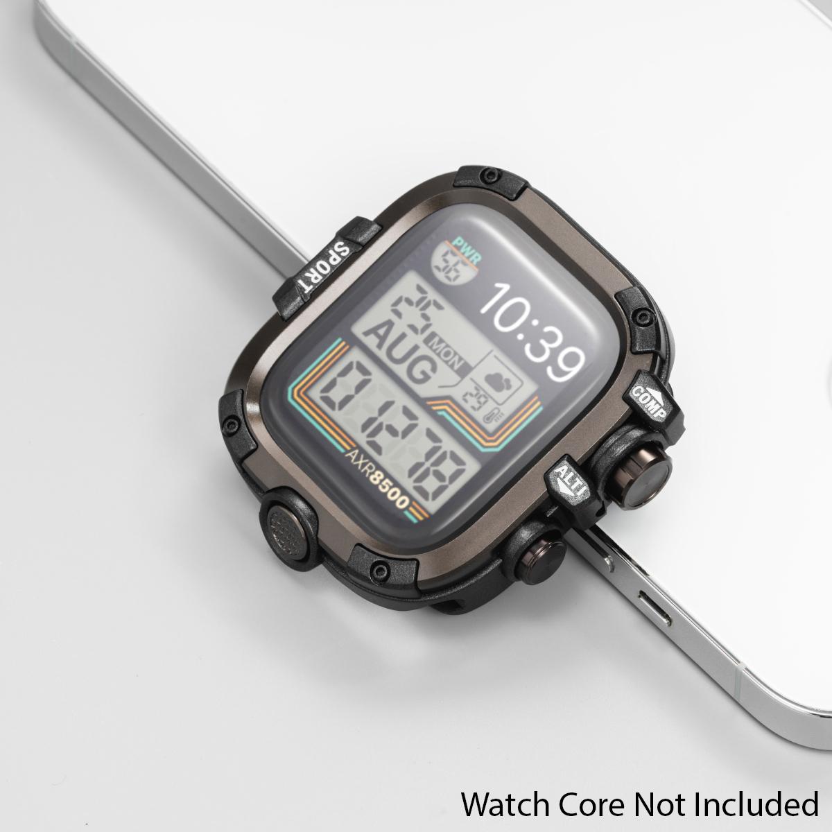 

Водонепроницаемый металлический бампер для Apple Watch Ultra 49 мм 46 мм 45 мм 44 мм Защитная крышка с пленкой для iWatch Series 10 9 8 7 6 SE 44mm