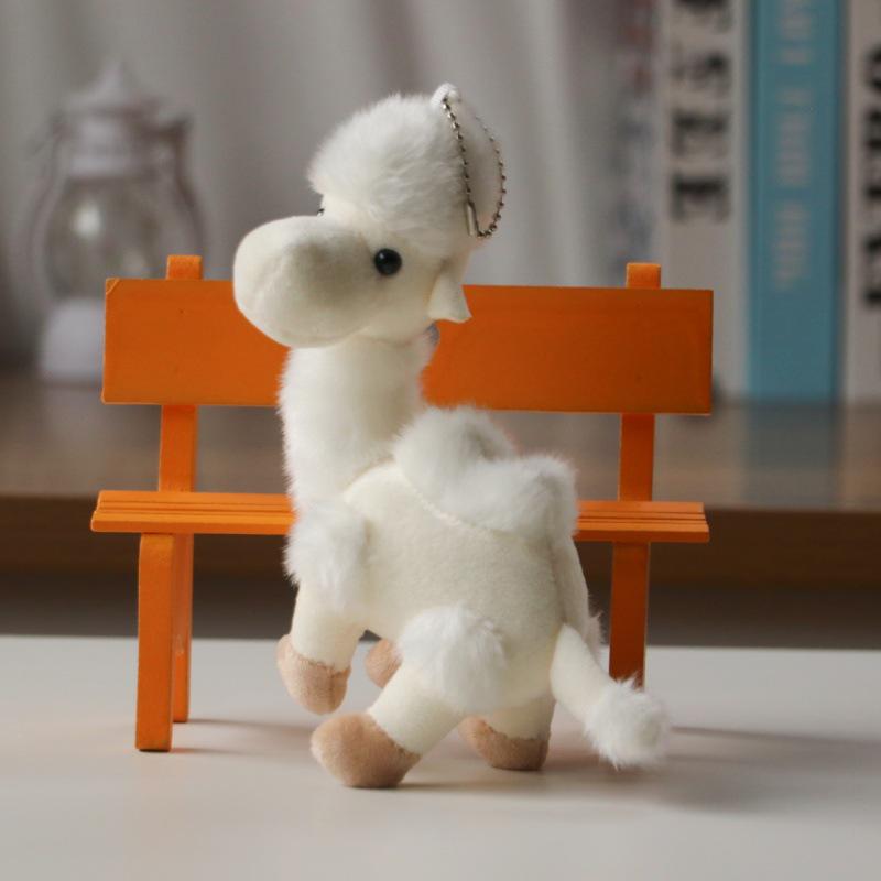 Cute Camel Plush Keychain - Adorable Desert Camel Doll Bag Charm