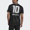 Adidas Training Soccer Short Sleeve T-Shirt 20 Season Germany Men Tops Black FK3557