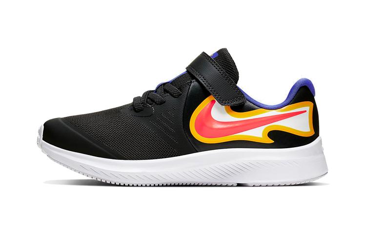 Nike Star Runner 2 FIRE Low top Kids  Running Shoes Persian Purple Children Aged 3 7 Years Old CW1614-001 11C
