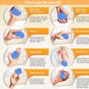 5pcs Hand Grip Ball Fitness Finger Exerciser Silicone Strength Training Squeeze Ball