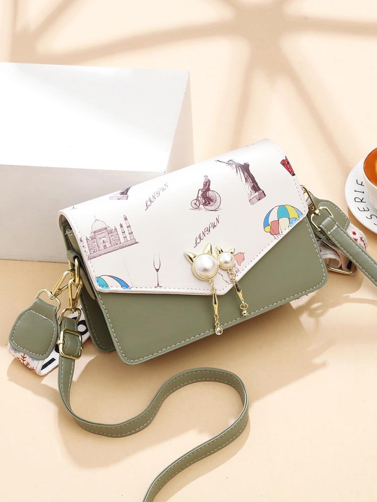 New women's bag exquisite small bag versatile fashion high sense shoulder bag messenger bag women's bag