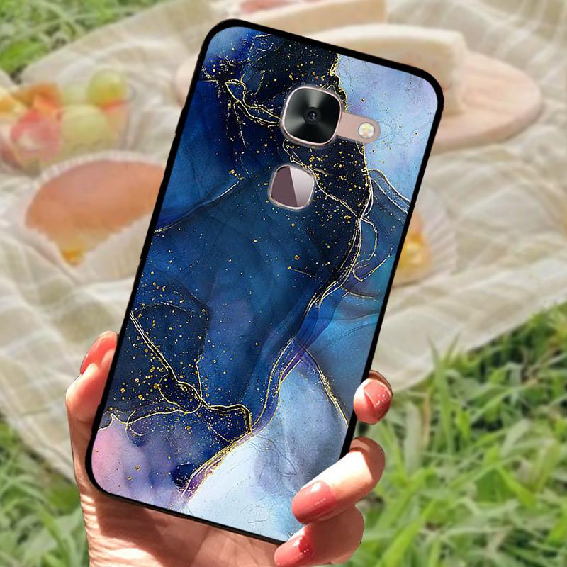 Pro Letv Leeco Le S3 X522 Pouzdro Kryt Silikonové Měkké Mramorové Černé Nárazník pro Letv Leeco Le 2 Pro X527 le2 Ochranné Funda Coque