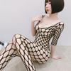 Sexy Open Crotch Lingerie Porn Suit Crotchless Fishnet Underwear Intimacy Bondage Erotic Flirting Sex Toys For Woman No Vibrator