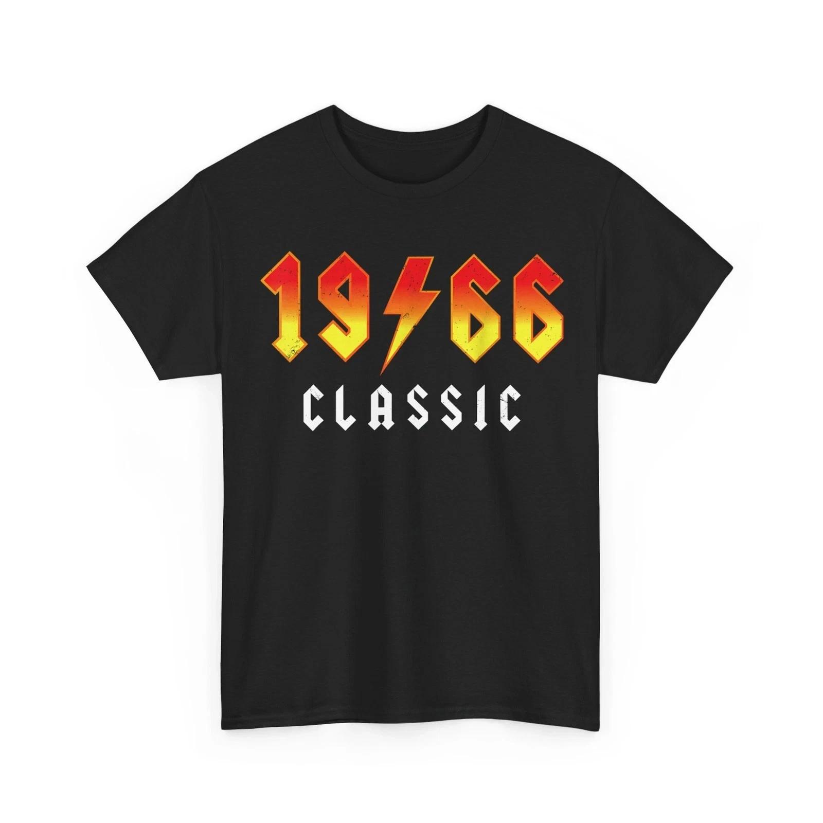 60th Birthday Shirt, 1966 Classic 60 Years Old Women Men Born in 1966 Shirt XL