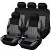 Brand Embroidery Car Seat Covers Set Car Organizer Universal For Golf 4 For Citroen C4 For Izh 2126 For Hyundai Ai 20 For