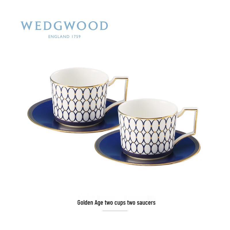 

WEDGWOOD Золотий Вік Синя Пара Чашок