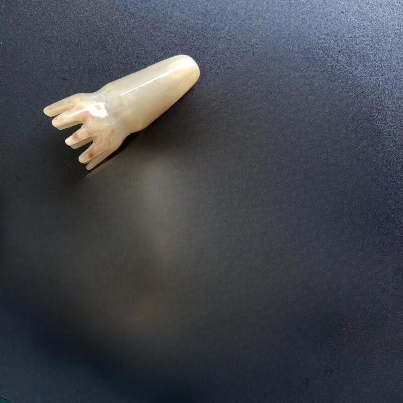 Ox Horn Octopus Head Massager Comb
