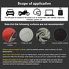 For 600 350 250 Front End Stickers Waterproof Sunprotection Reflective Motorcycle Modification Stickers Accessories