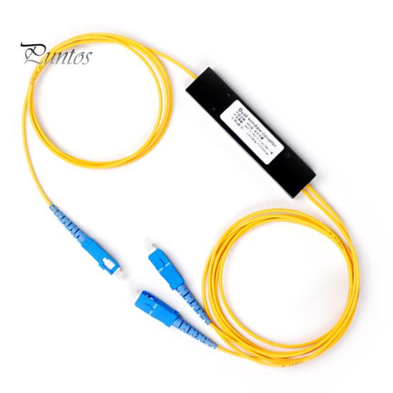 

2м Ftth SC UPC 1X2 PLC Оптическая муфта Splitter FBT одномодового волокна