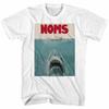Jaws Noms White Adult T-Shirt