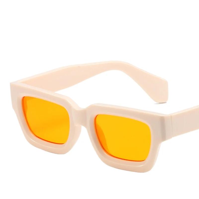 Vintage Square Sunglasses New Women's Fashion Oversized Sunglasses Men Shades Black Sunshade Sun Glasses UV400 Eyewear