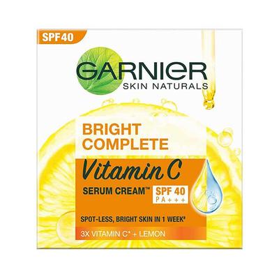 Garnier Bright Complete VITAMINA C SPF40/PA+++ Serum Cream, 45g