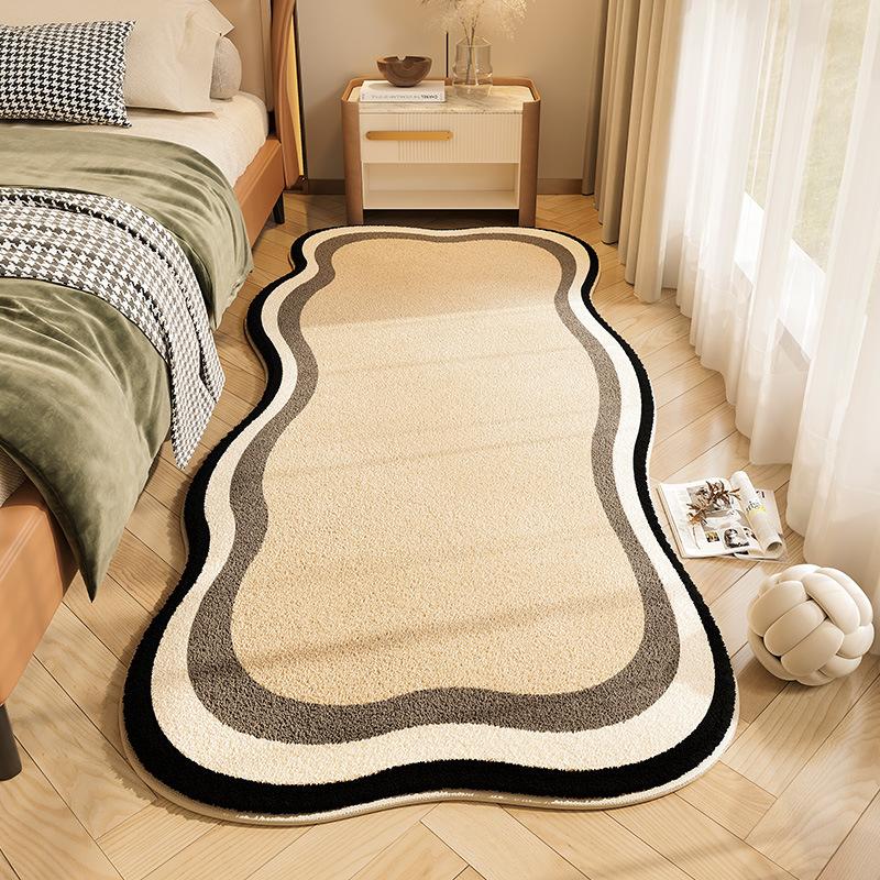 Bedside Carpet Bedroom Bedside Carpet Winter Children's Room Dirt Resistant and Non Slip Thick Floor Mat