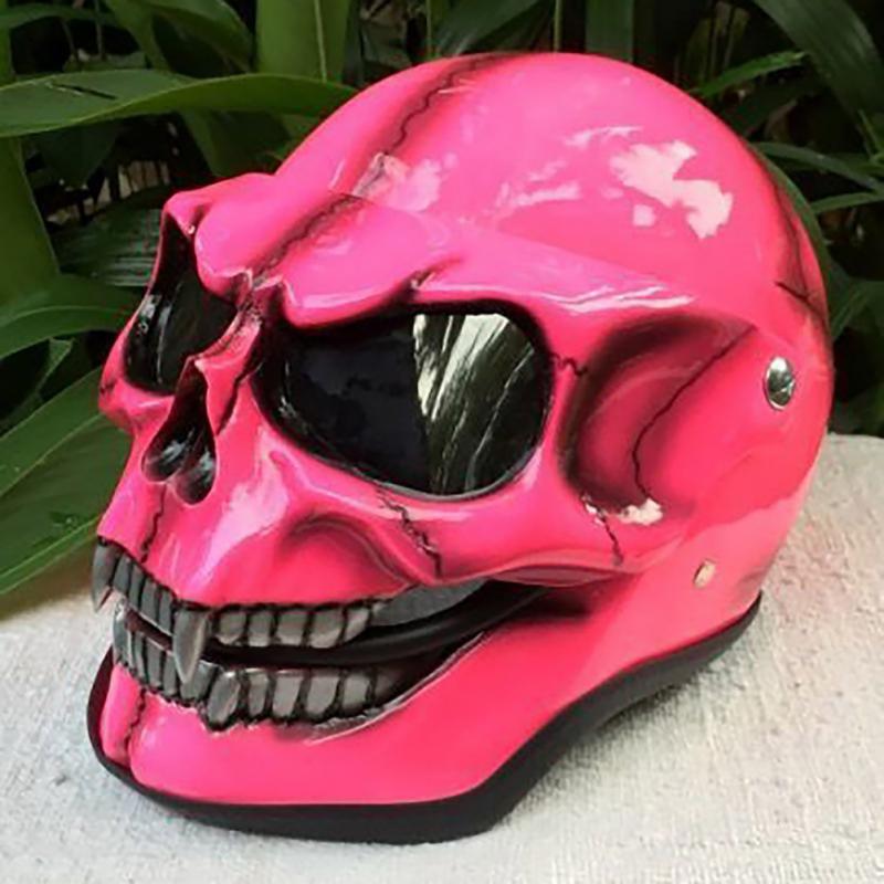 Capa de Capacete de Moto Esqueleto, Máscara de Caveira Horror Cool, Decoração de Máscara de Capacete de Caveira