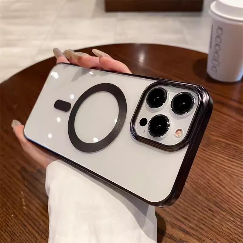 Applicable To Apple 15 Matte PC Phone Case 14 Magnetic Wireless Charging 13 Simple and Atmospheric 12 Advanced Anti Fall Protection Case