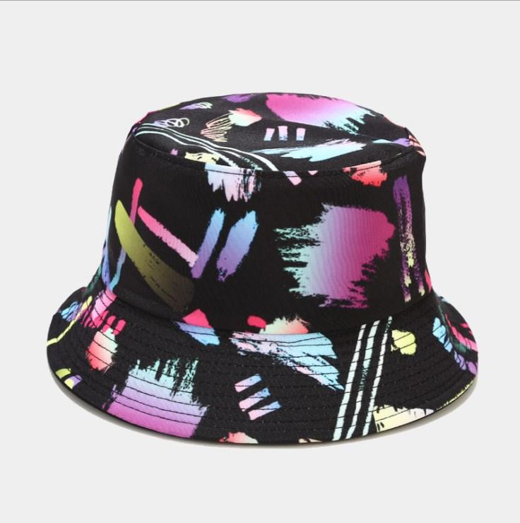 Xuancui Manufacture New Casual Floral Beach Summer Cap Printing Bucket Hat