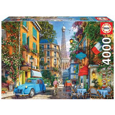 Educa – Puzzle „Alte Straßen von Paris“, 4000 Teile