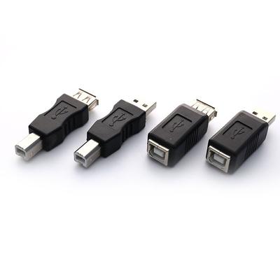 USB 2.0 Typ A Buchse auf Typ B Stecker Drucker Scanner Adapter Konverter Anschluss