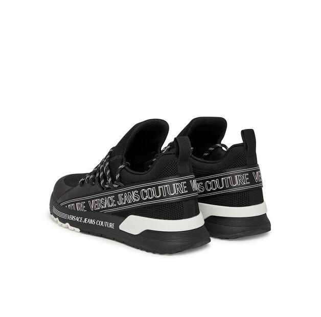 Мужские кроссовки Versace Jeans Couture 78ya3sa3 чёрные