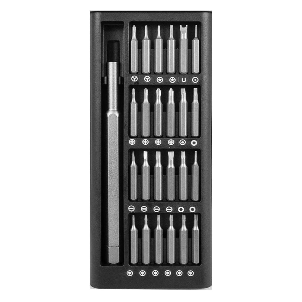 

Screwdriver Set 25 in 1 with 24 Piece Mini Pocket Screwdriver Set, Small Repair Set for Mobile Phone Maintenance Precision Tool