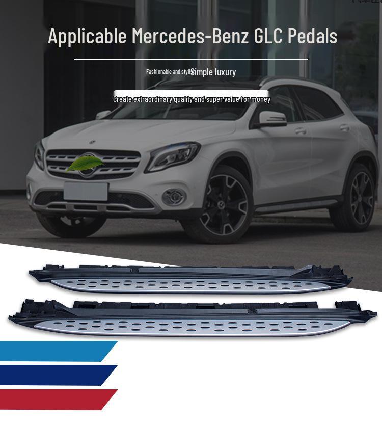 Compatible Mercedes-Benz GLC Side Step & Foot Pedal Modifications for GLC260L, GLC200, and GLC300L Models