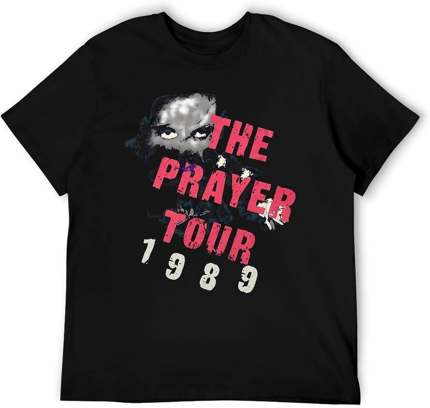 Retro 80s Tour T-Shirt, Classic Rock Concert Graphic Tee, Vintage Music Lover Shirt S