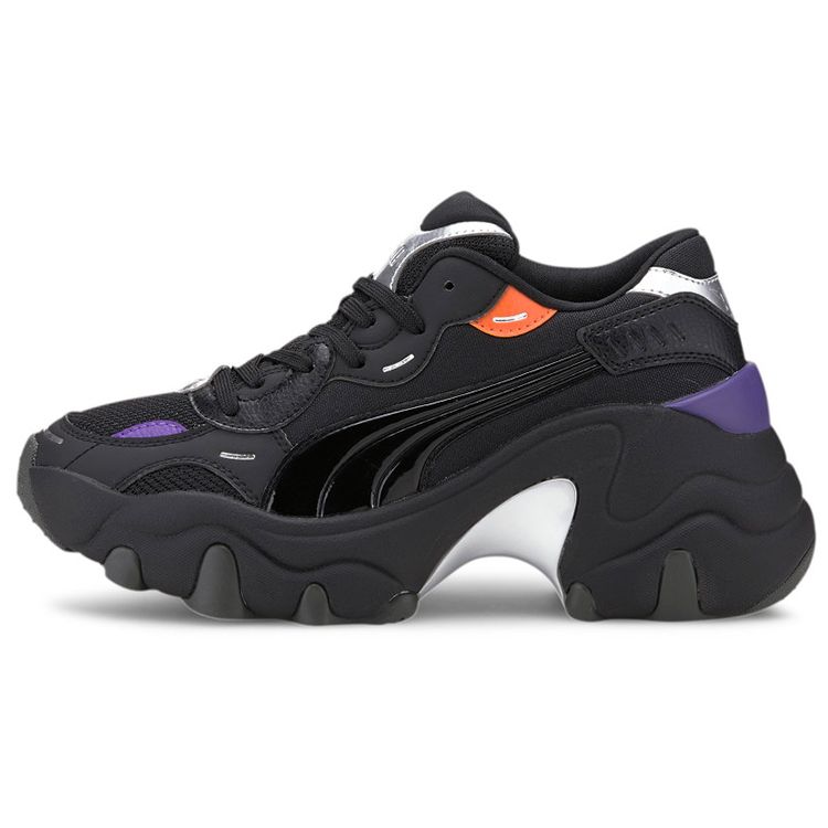 

Puma Pulsar Wedge Tech Glam - Кроссовки женские черные серебристые 373939-02