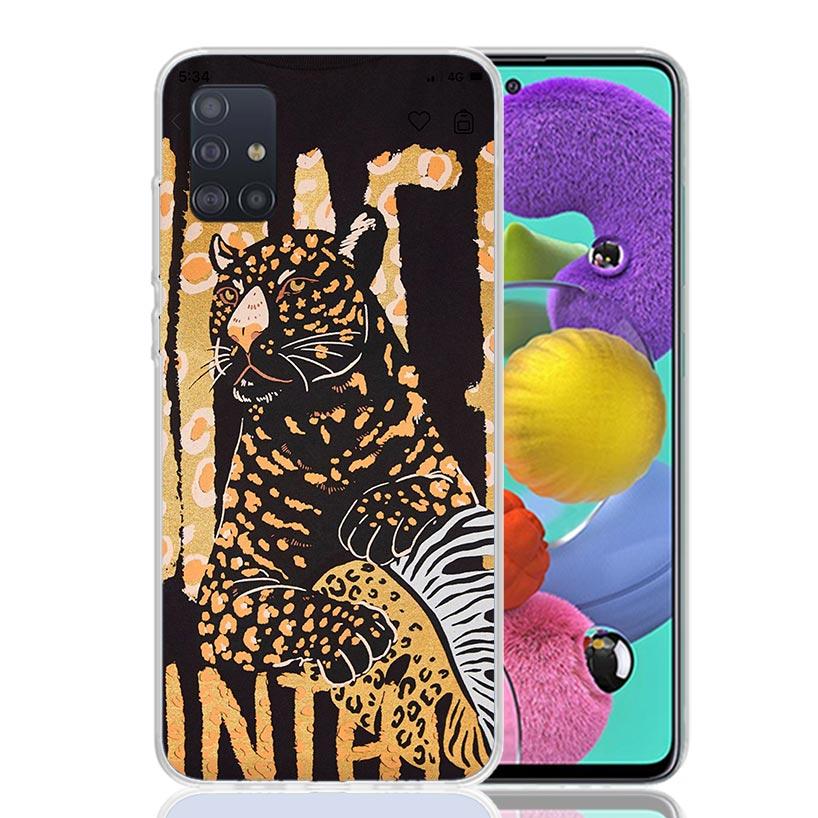 African Style Fabric Pattern Phone Case For Samsung Galaxy A52 A32 A22 A12 A02S A50S A30S A51 A31 AA71 Note 20 Ultra 10 S10 Plus