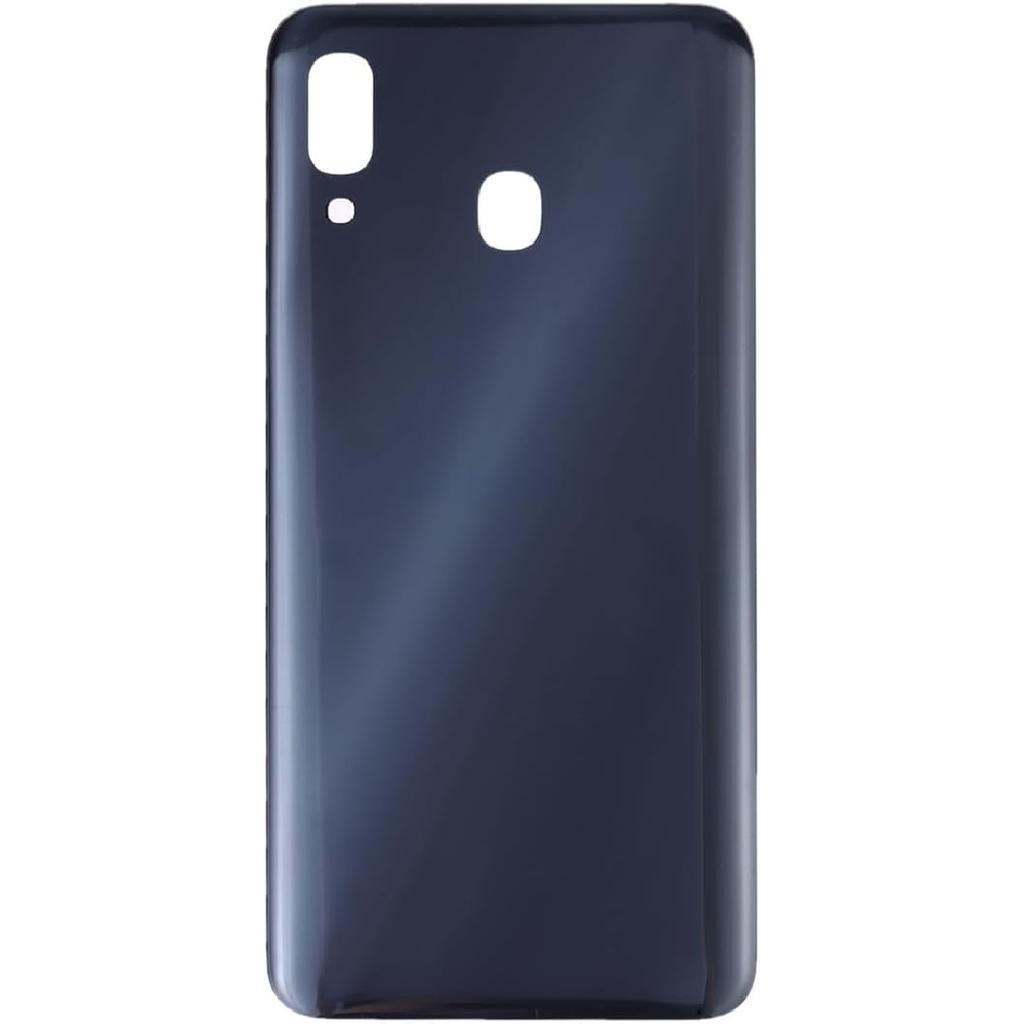 Replacement Battery Back Cover for Samsung Galaxy A30 SM-A305F/DS, A305FN/DS, A305G/DS, A305GN/DS,Housing Repair Part for Galaxy A30 (Black)