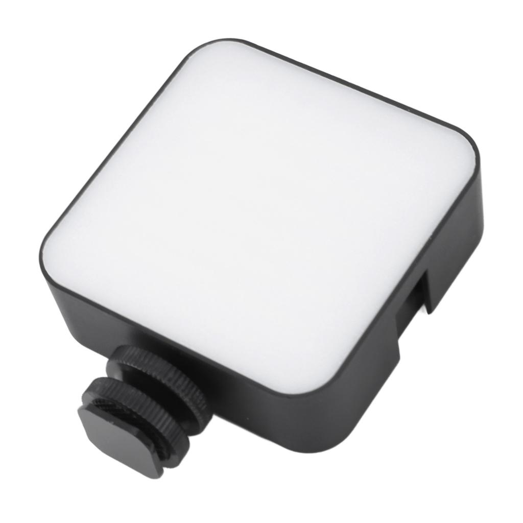 LED Video Light 3 Color Temperature Dimmable Rechargeable On Camera Video Light Portable