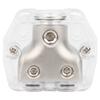 Car Ground Wire Distribution Block Speaker Power Splitter Negative 1x0GA In 2x4GA Out DB003