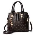 

[] European and American fashion big bag women s handbag simple shoulder messenger bag mother model колір темно кави
