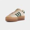 adidas Gazelle Bold Magic Beige Collegiate Green (Women's)