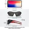 3PCS Men's Sports Sunglasses Cycling Goggles Night Vision Driving Sunglasses UV Resistant and Colorful Sports Goggles
