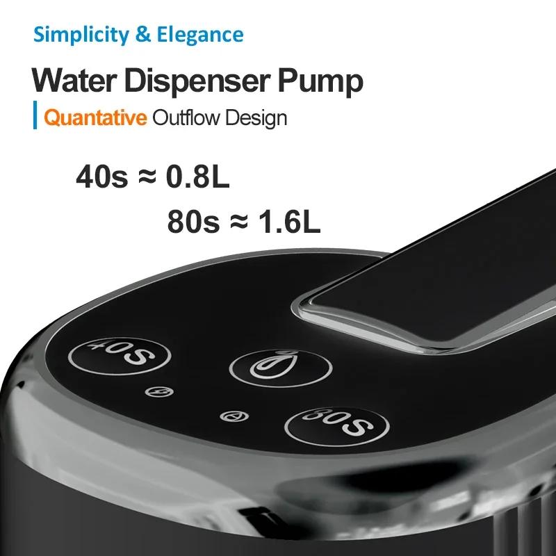 USB Electric Water Pump Portable Mini Foldable Automatic for Bottle Household Water Dispenser