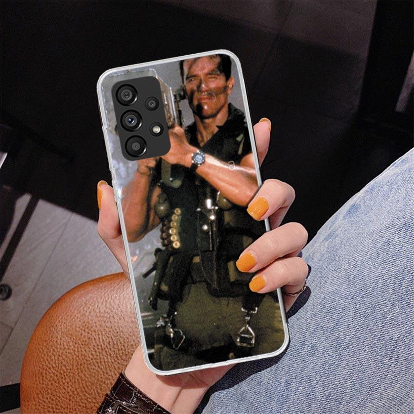 Arnold Schwarzenegger Terminator Phone Case For Samsung Galaxy A17 A16 A15 A14 A13 A57 A56 A55 A54 A53 A37 A36 A35 A34 A33 A26 A