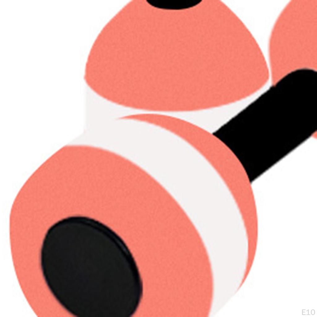 2 gantere acvatice pentru exerciții, ușoare și ușor de apucat, piscină, zona lombară