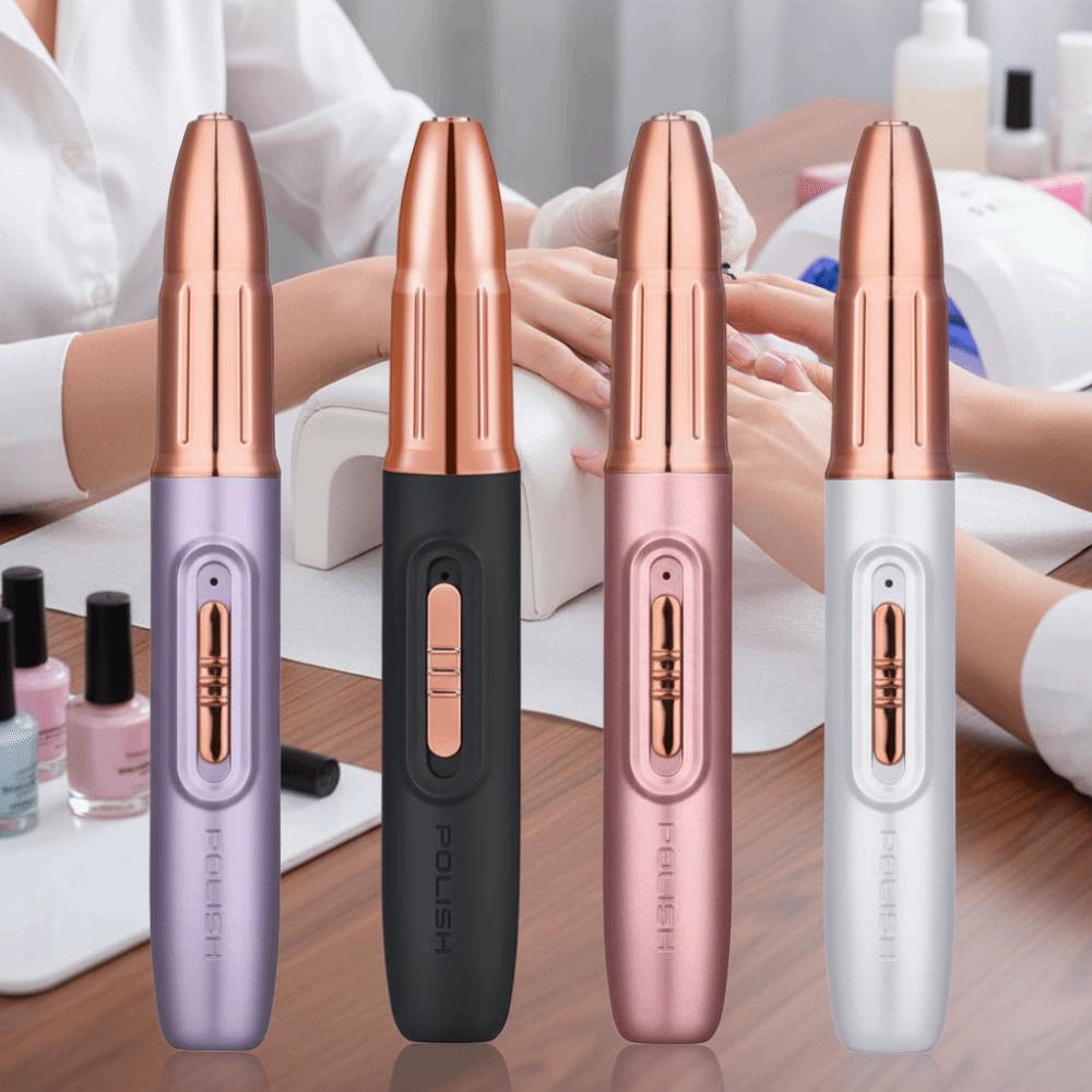 Low Noise Electric Nail Drill Machine Rechargeable Wireless Nail Dryer Nail Care Kit