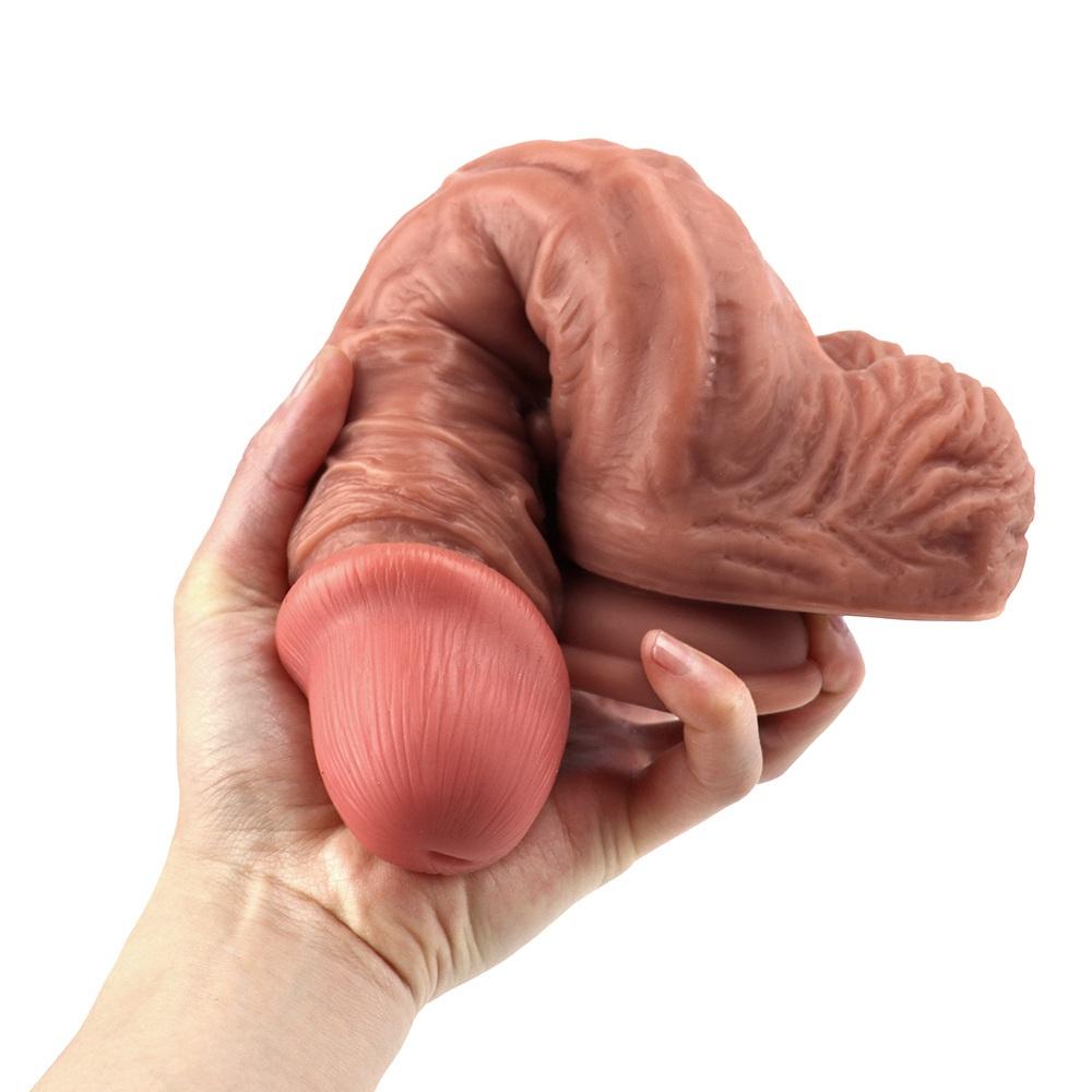 Měkké silikonové dildo sexuální hračky pro ženy Realistický penis pro ženskou masturbaci sexuální produkty