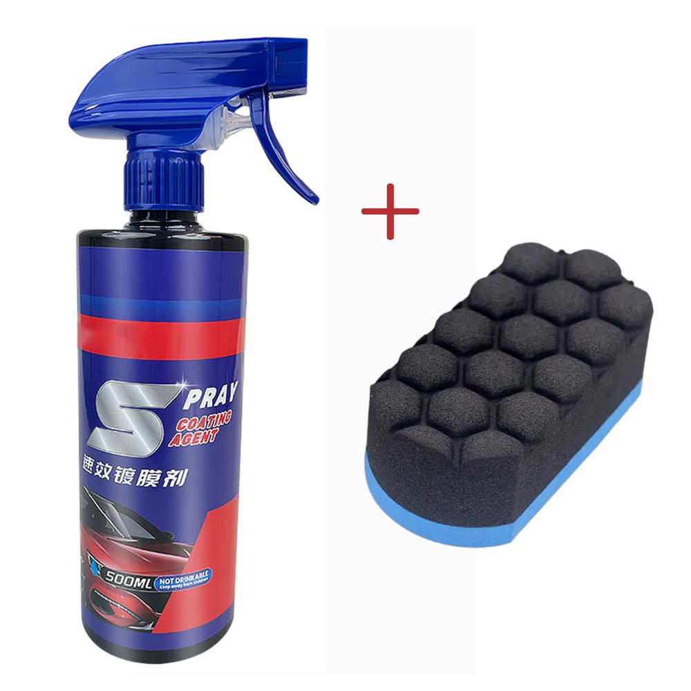 Ceramic Coating Agent Auto Paint Crystal Wax Spray Nano Hydrophobic Liquid Polymer Oleophobic Anti Rain Car Care 500ml