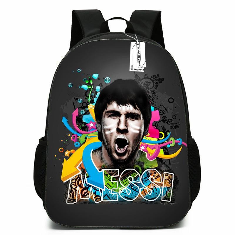 Digital Printing Football Peripheral Schoolbag Cartoon Backpack Primary School Student Animation Cartoon Backpack
