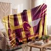 Brisbane Broncos Flannel Blanket, Custom Name Text Personalized Soft Throw Blanket Home Decor Gift