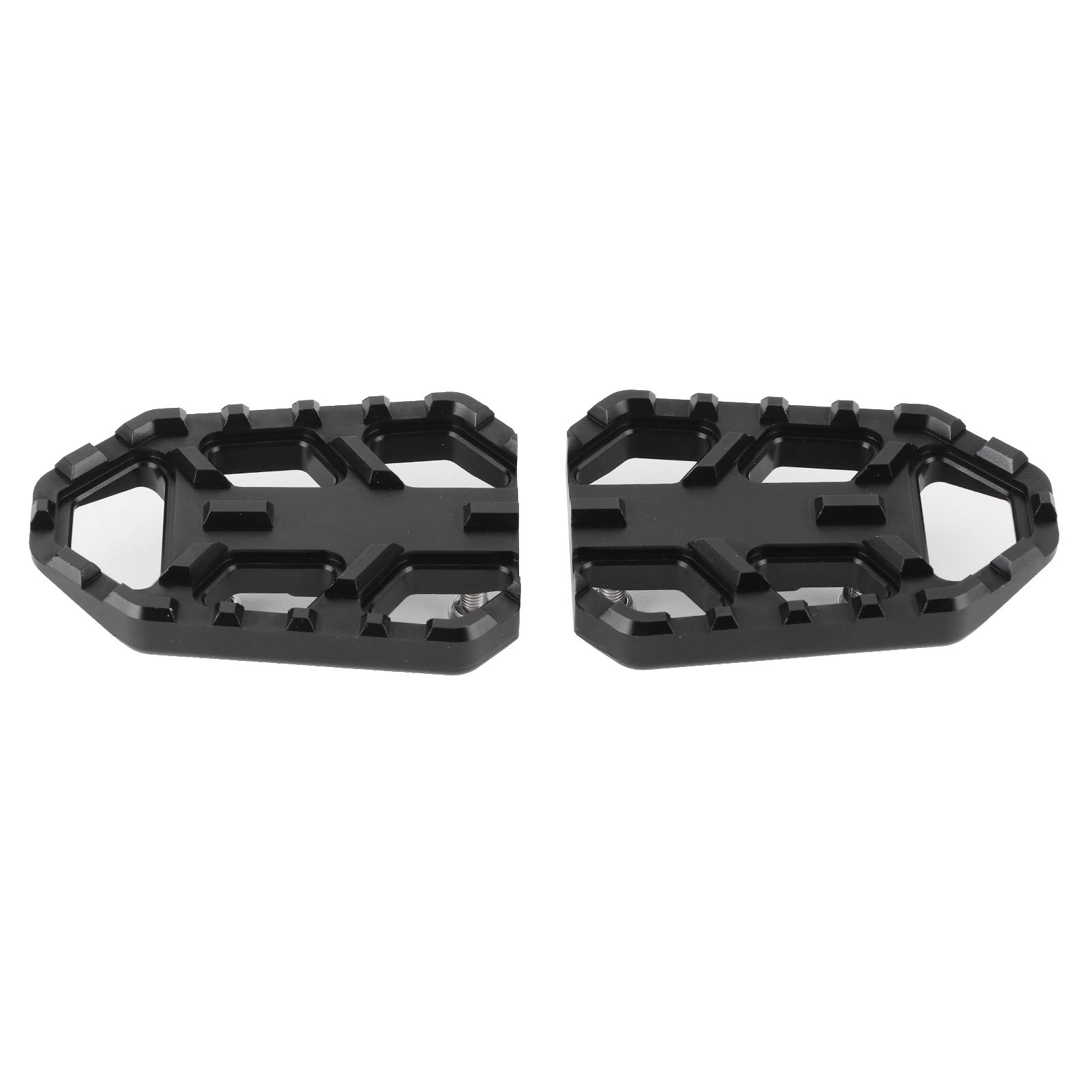 Motorcycle Pedals Wide Footrest Pedals 1 Pair Bike Accessories CNC default чёрный