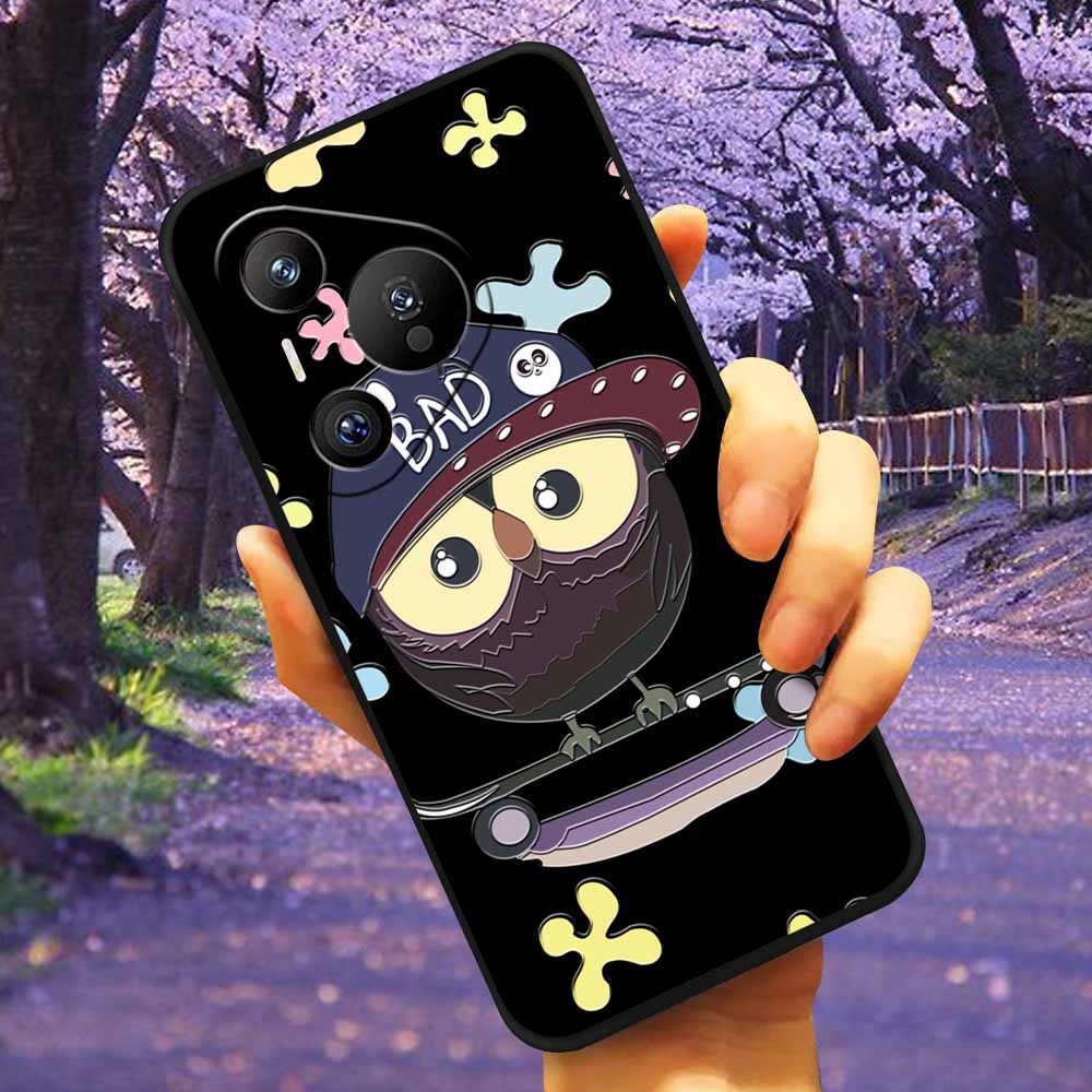 For Huawei Pura 70 Case Emboss Owl 3D Relief Silicone Soft Back Cases For Huawei Pura 70Pro+ Cover 70 Pro 70 Ultra Shell Printed