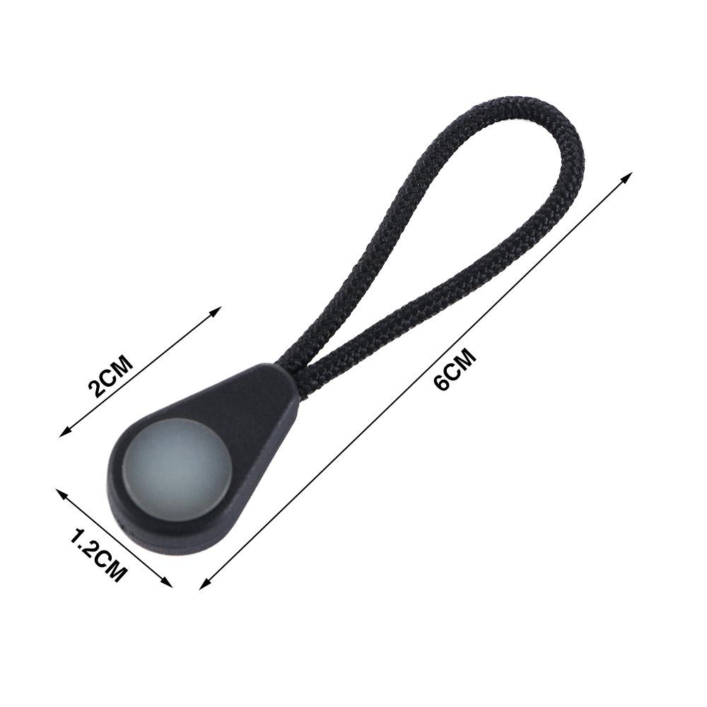 Zipper Rope Clip Buckle Bag Accessories Tent Zippers Ideal Kit Markers Night Zipper Zipper Pull