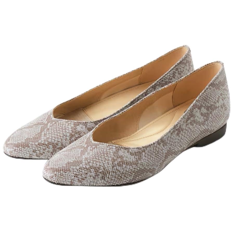 

Женские туфли-лодочки Unleaf с V-образным вырезом, Размер 4061, Heavy BG, 23,0 см, 2E