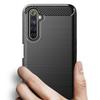 Weiche Handyhülle für Realme 6 6s Kohlefaser TPU Schwer Stoßfest Rückseite für Real me 6 6S realme6 Angepasste Silikonhülle