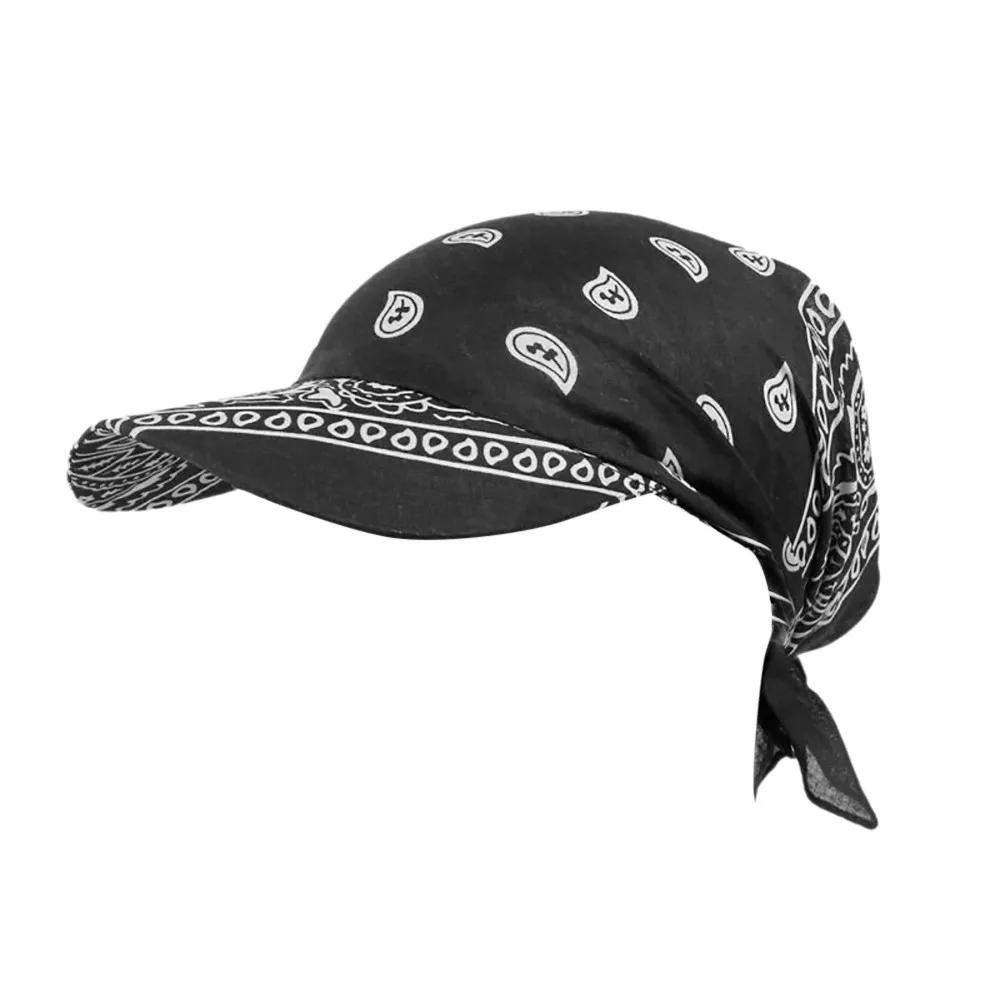 Fashion Muslim Hijab Turban Hat for Women Baseball Cap Sun Hats Headscarf Scarf Brim Caps Floral Print Femme Scarves Bandanas