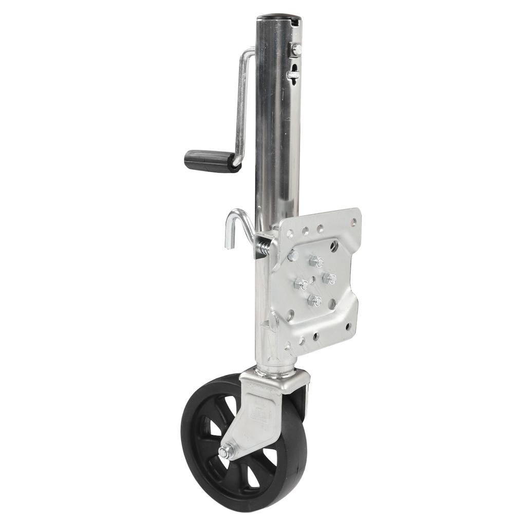 Trailer Jack 8in Guide Wheel Excellent Adjusting Swing Up Wheel Trailer Jack Replacement 1500lb for RV